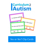 Reading Skills Yes or No Clip Cards